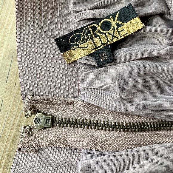 LaRok Full Swing Purple Mini Skirt - Picture 7 of 7